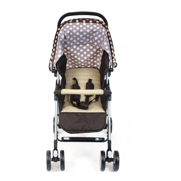 Xe đẩy cao cấp Jolly Dots, Nâu socola