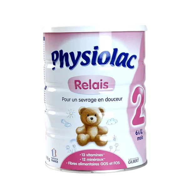 Sữa bột Physiolac số 2, 6-12 tháng, 900g