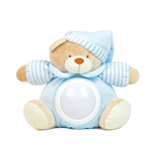 Gấu bông ru ngủ có đèn Xanh 14338 - 20 cm