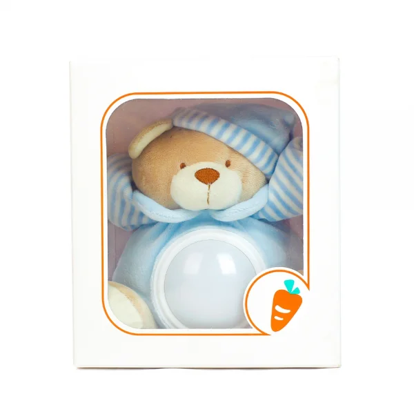 Gấu bông ru ngủ có đèn Xanh 14338 - 20 cm