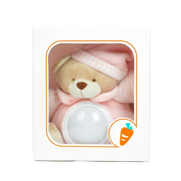 Gấu bông ru ngủ có đèn Hồng 14338 - 20 cm