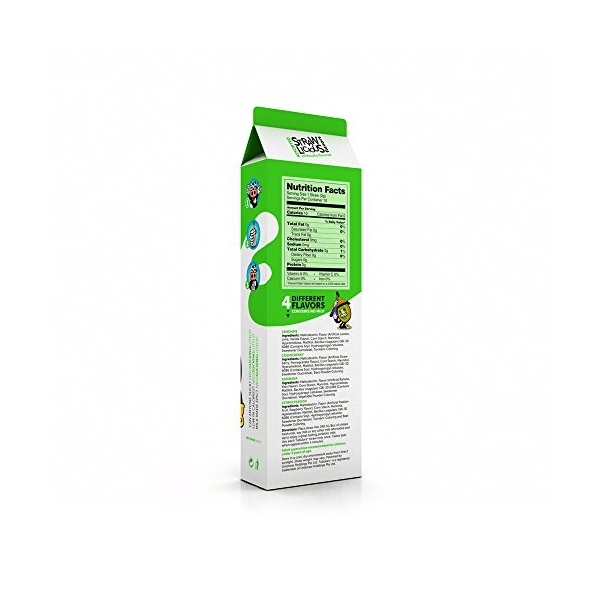 Sữa bột Ống hút Tubulars men tiêu hóa chanh, dâu, chanh dây, kiwi, 24 ống