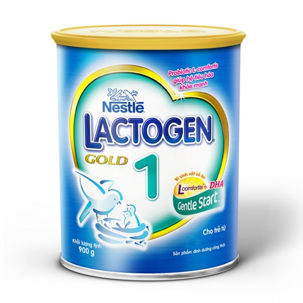 Sữa bột Lactogen Gold 1, 0-6 tháng, 900g