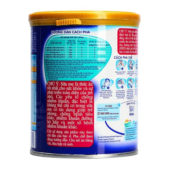 Sữa bột Lactogen Gold 1, 0-6 tháng, 900g