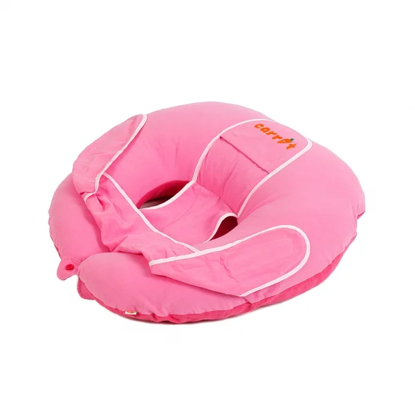 Gối đa năng Carrot cho Mẹ & Bé, Hồng