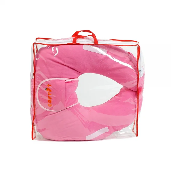 Gối đa năng Carrot cho Mẹ & Bé, Hồng