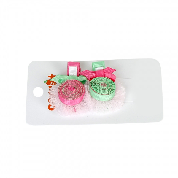 Cặp kẹp Lollipop nơ ren A095008
