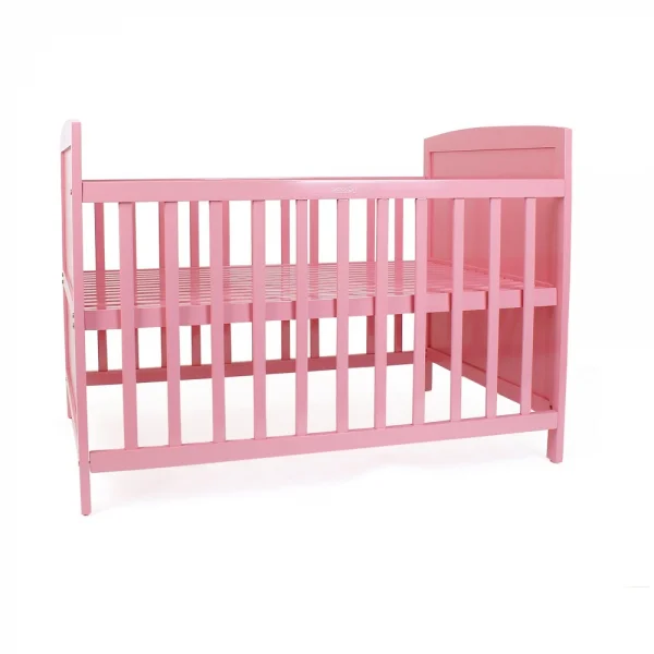 Giường cũi Carrot hồng 80x120cm