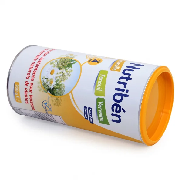 Trà Cốm hòa tan hoa Cúc, Thì Là, Ma Tiên Thảo Nutriben, 200g