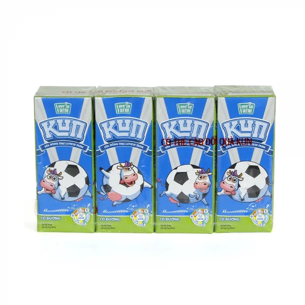 Sữa bột Có Đường Kun,180ml