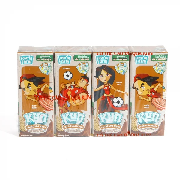 Sữa bột lúa mạch Kun,180ml