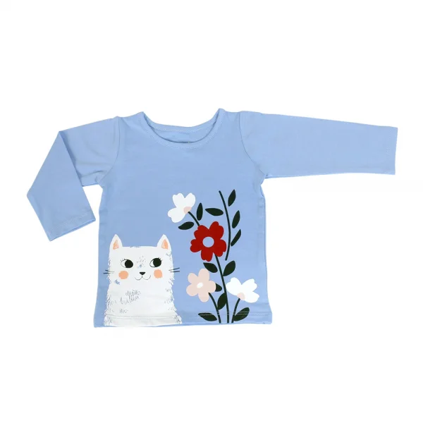 Bộ thun bé gái tay dài Carrot G105022