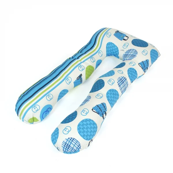 Gối chữ U Carrot họa tiết Xanh