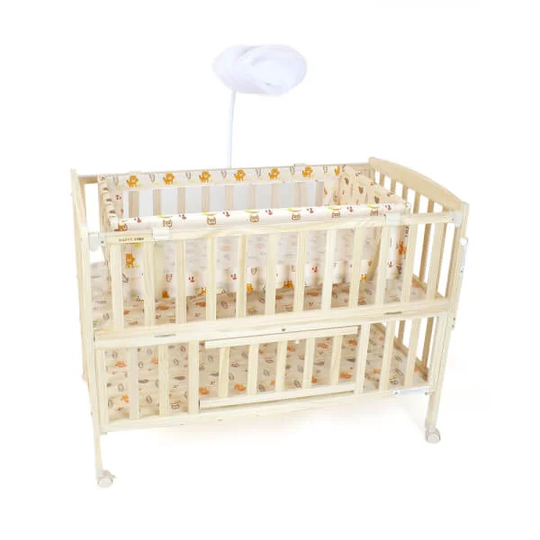 Bộ cũi gỗ đa năng Happy Dino 1160x750x200 mm
