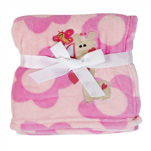 Chăn bông Carrot con hươu hồng 76x100cm