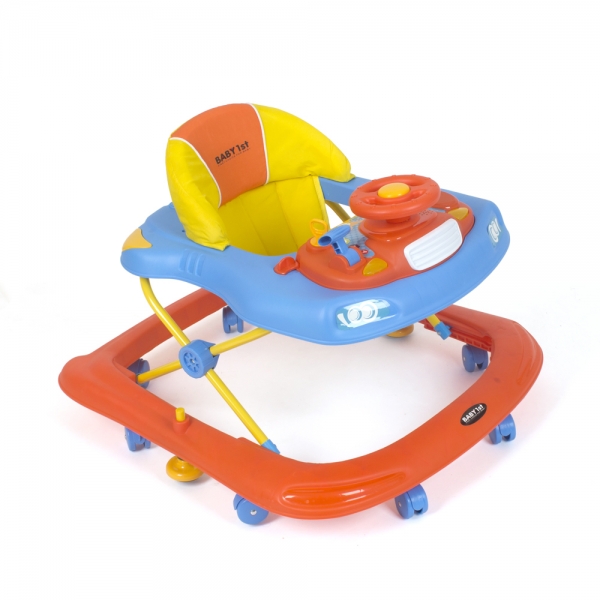 Xe tập đi Baby 1st Xanh dương, có nhạc, CD-W193AS