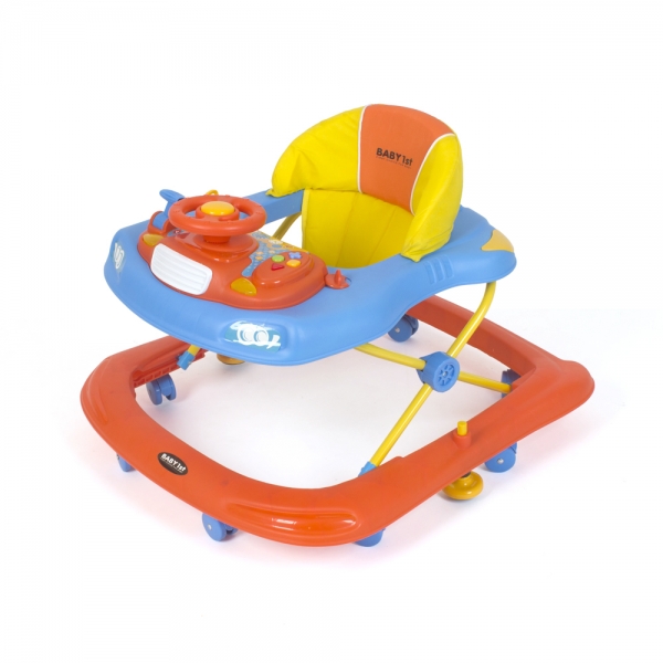Xe tập đi Baby 1st Xanh dương, có nhạc, CD-W193AS