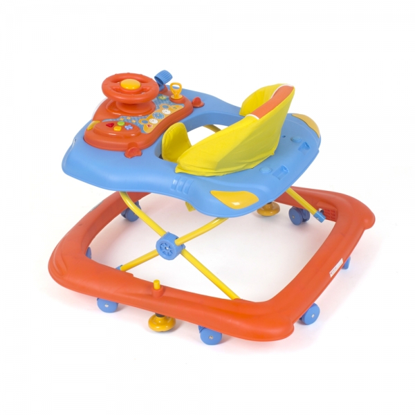 Xe tập đi Baby 1st Xanh dương, có nhạc, CD-W193AS