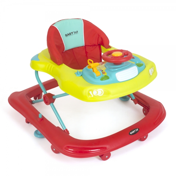Xe tập đi Baby 1st Xanh dương, có nhạc, CD-W193AS