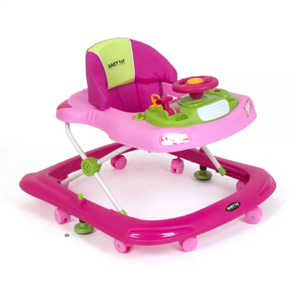 Xe tập đi Baby 1st Hồng, có nhạc, CD-W193AS