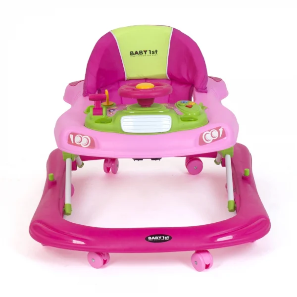 Xe tập đi Baby 1st Hồng, có nhạc, CD-W193AS