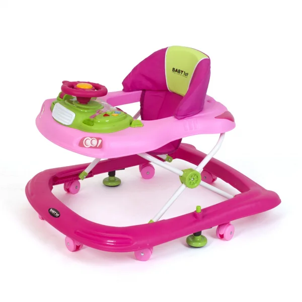 Xe tập đi Baby 1st Hồng, có nhạc, CD-W193AS