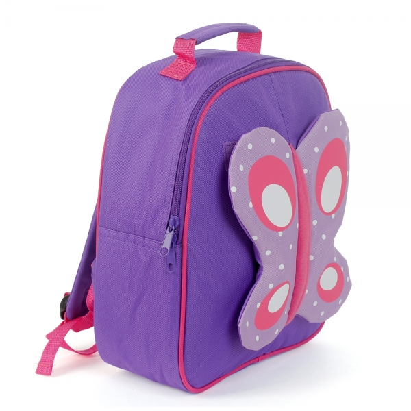 Ba lô Carrot con bướm, 26×11×30cm