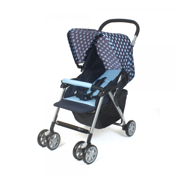 Xe đẩy cao cấp Jolly Dots, Xanh dương
