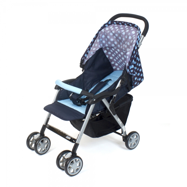 Xe đẩy cao cấp Jolly Dots, Xanh dương