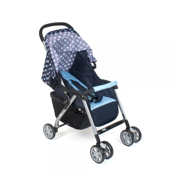 Xe đẩy cao cấp Jolly Dots, Xanh dương