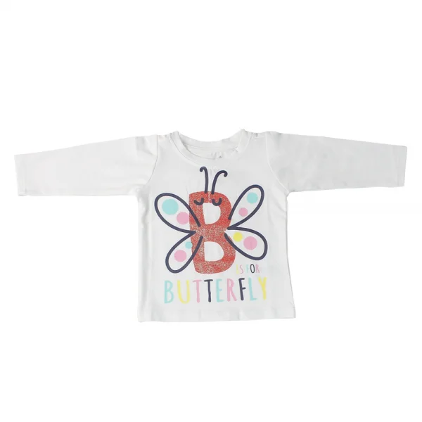 Áo thun bé gái tay dài Carrot G1105007