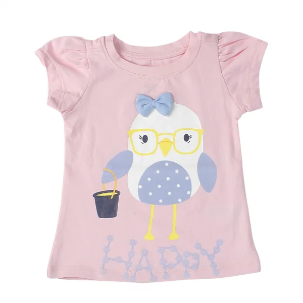 Áo thun bé gái tay ngắn Carrot G1105008