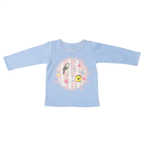 Bộ thun bé gái tay dài Carrot G1105011