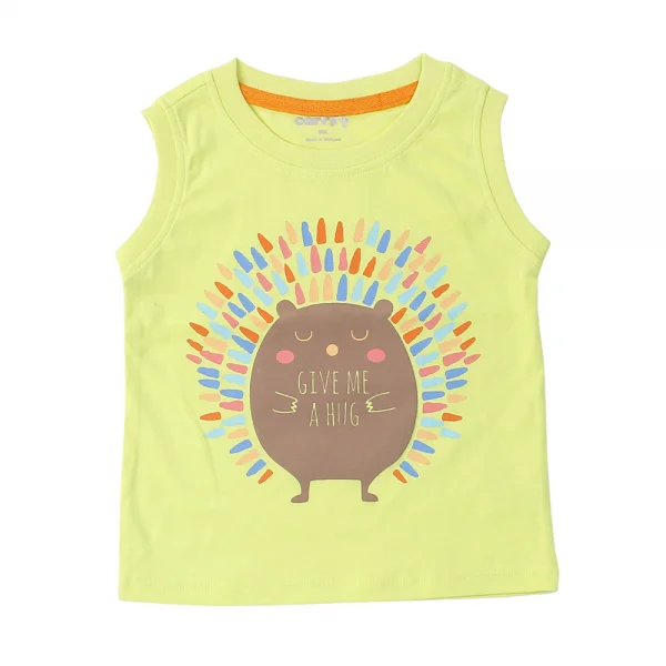 Áo thun bé trai sát nách Carrot B115013