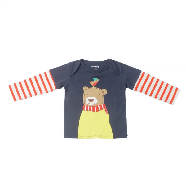 Áo thun bé trai tay dài Carrot B115018