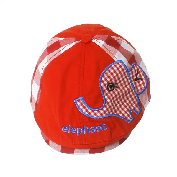 Nón bé trai bánh tiêu đính chú voi