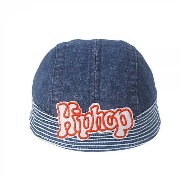 Nón bé trai jeans đính chữ Hiphop