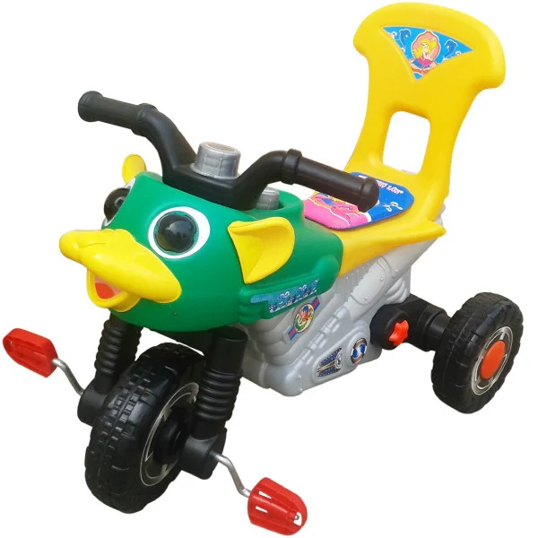 Xe 3 bánh Nhựa Chợ Lớn con Cá, không nhạc, M1469A