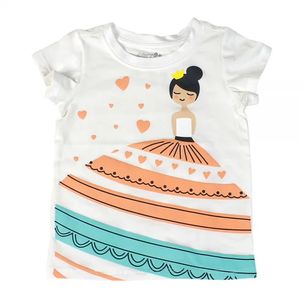 Áo thun bé gái tay ngắn Carrot G115023