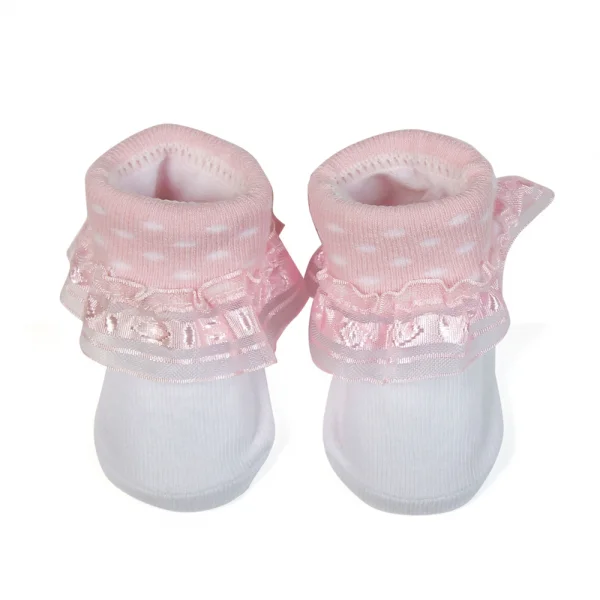 Vớ bé gái cổ ren Carrot I1105018