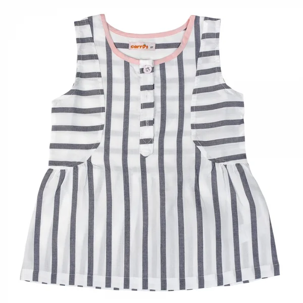 Áo vải bé gái sát nách G115028