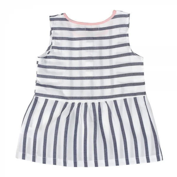 Áo vải bé gái sát nách G115028