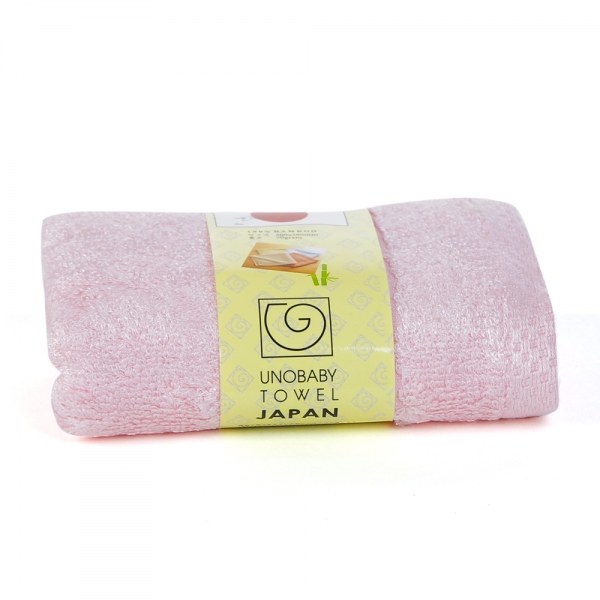 Khăn mặt 100% sợi tre Unobaby 28x50, Cam