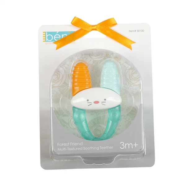 Cắn nướu Nhựa Benir Thỏ, 50100, xanh