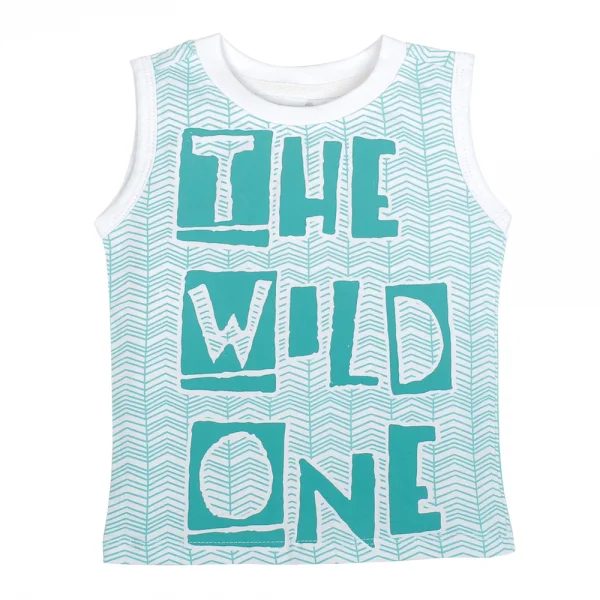 Áo thun bé trai sát nách Carrot B125008