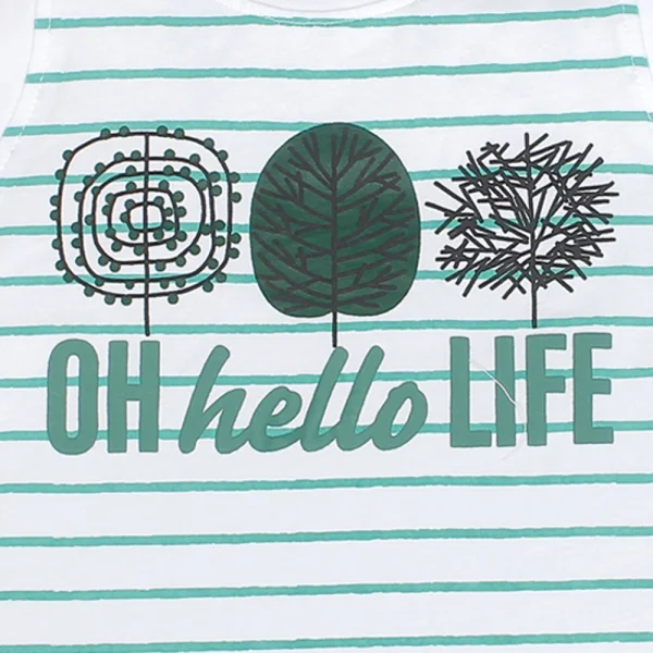 Áo thun bé trai sát nách Carrot B125011