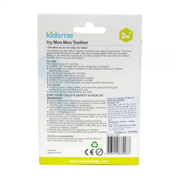 Dụng cụ làm dịu nướu Icy Moo Moo Kidsme