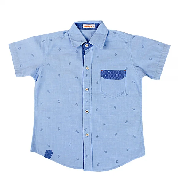 Áo vải bé trai tay ngắn Carrot B125015