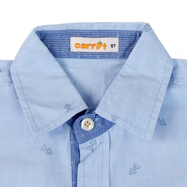 Áo vải bé trai tay ngắn Carrot B125015