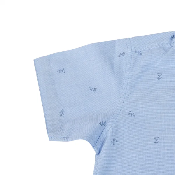 Áo vải bé trai tay ngắn Carrot B125015